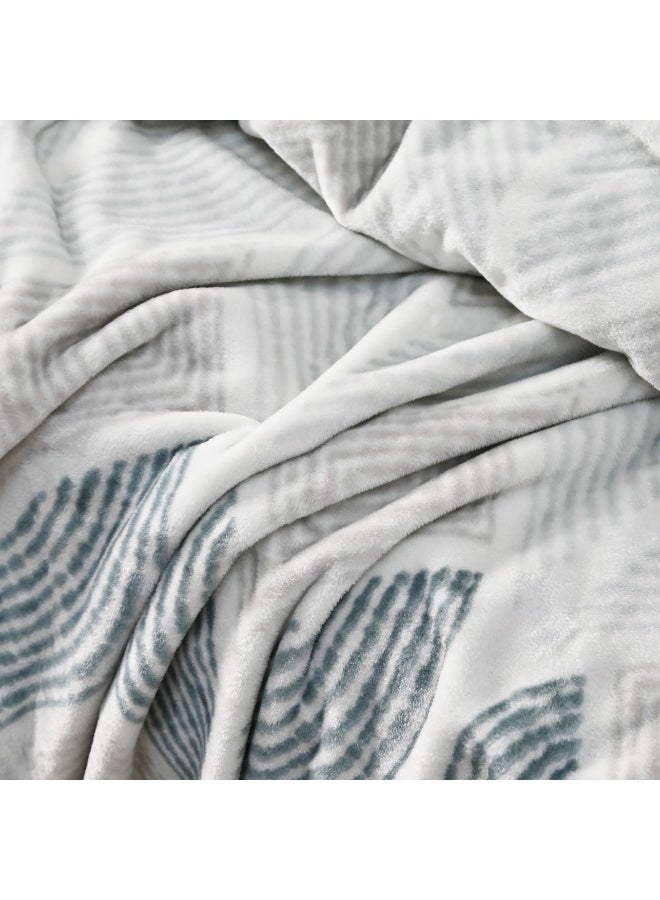 Morano Viva Blanket – Printed Model, 220x240 CM, Lightweight Ultra-Soft Polyester Throw with Elegant Finish, Stylish Colors,Warm and Cozy Blanket for Bed or Sofa - Image 2